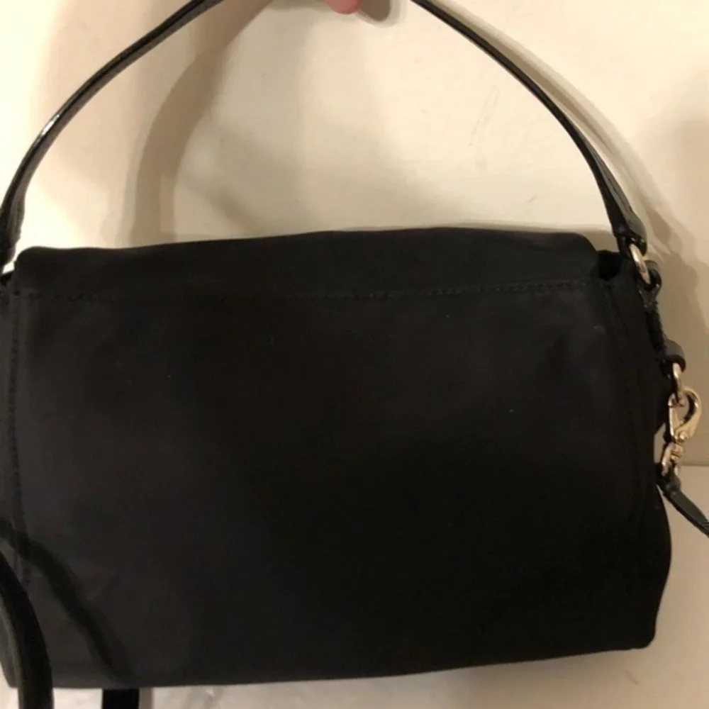 KATE SPADE nylon foldover crossbody bag